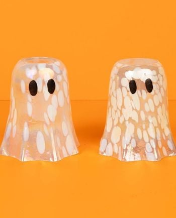 ghostly glimmer glass votive