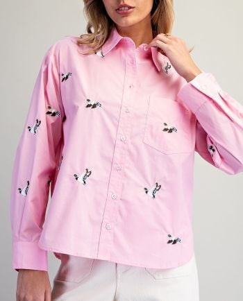 duck duck darling button down