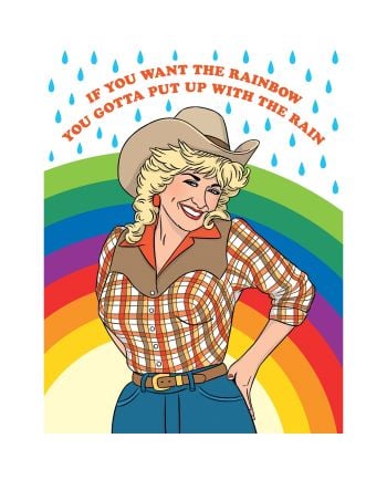 If You Want The Rainbow Greeting Card