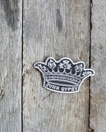 silver crown patch
