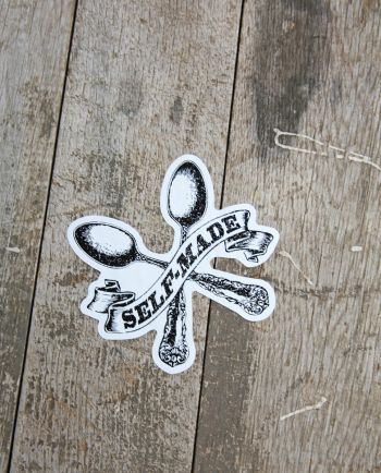 self made sticker