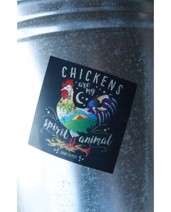chickens are my spirit animal sticker