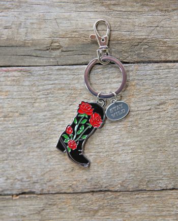 Stay Wild Boot Keyring