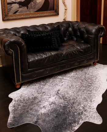 faux cowhide rug - available in several styles & sizes!