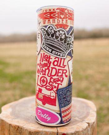 denim patch 30 oz tumbler