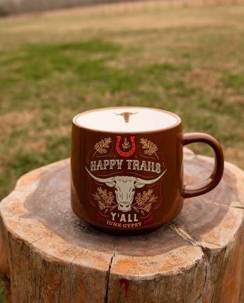 happy trails mug