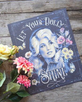 let your dolly shine poster