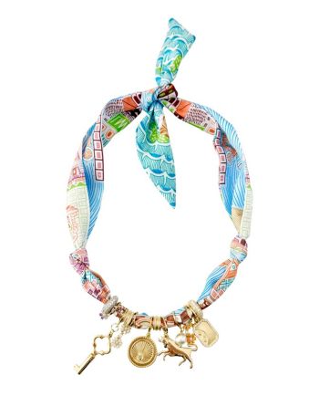 tate multi charm necklace