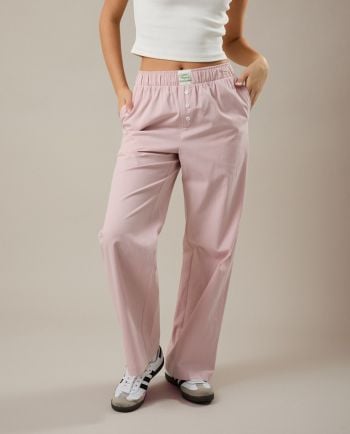 mid waisted wide leg pants