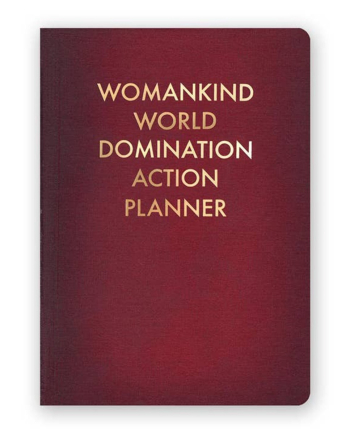 womankind world domination notebook