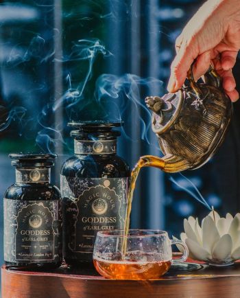 Goddess of Earl: Lavender London Fog- Tea, Sampler Pouch