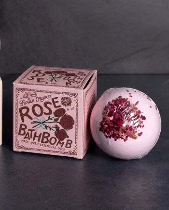 rose bath bomb
