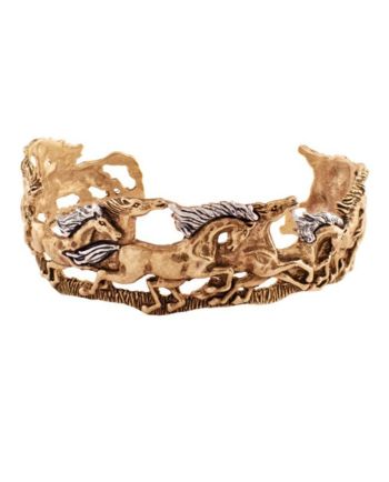 wild & free horse cuff