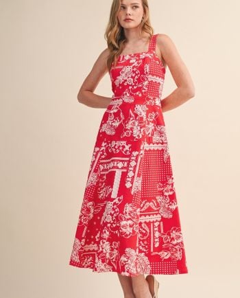 texas bandana belle dress