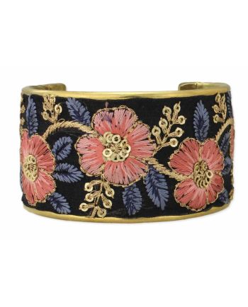 vintage bouquet cuff