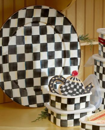 MacKenzie-Childs Courtly Check Serving Platter