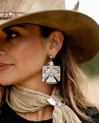 western thunderbird earrings
