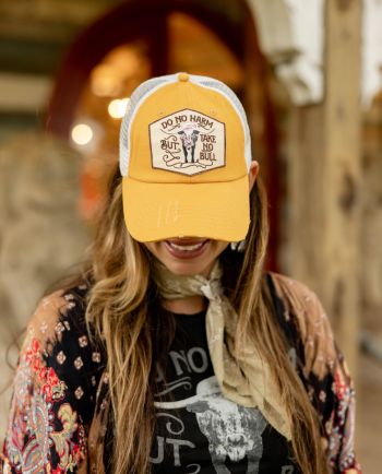 do no harm distressed cap