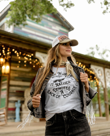 white being normal unisex tee