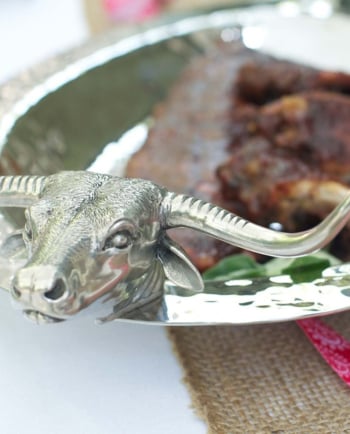 steel longhorn tray