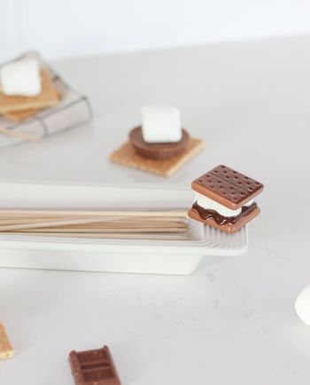 nora fleming pinstripes cracker tray