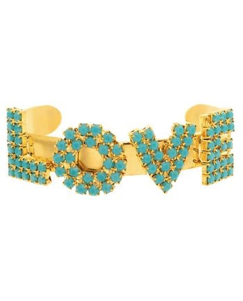 tova gold mini la la love cuff