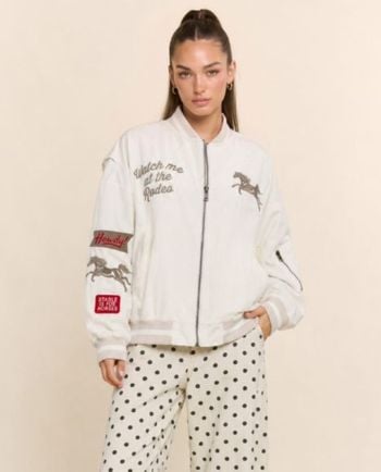 cream catch me rodeo jacket