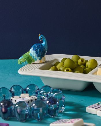 nora fleming fancy feathers mini