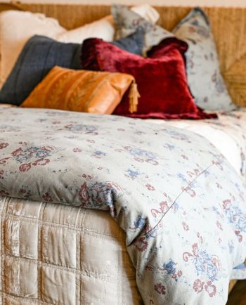tasha polizzi Rosabel Washed Denim Bedding Set