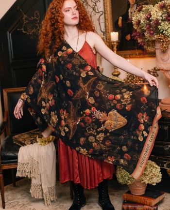 market of stars heart of gold scarf