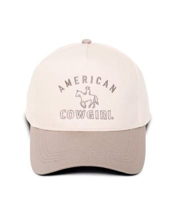 american cowgirl beige cap