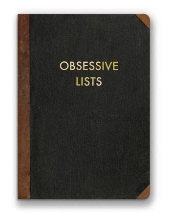 obsessive lists journal