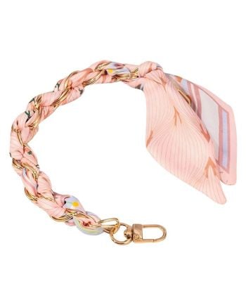light pink phone chain