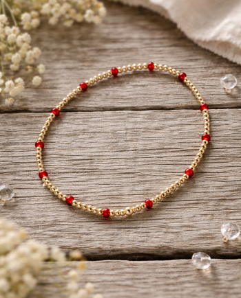 beaded blondes x jg dainty poppi bracelet