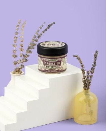 roots & leaves magnesium body butter