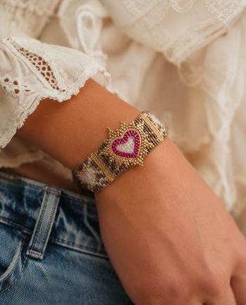 barbara orozco brazalete corazon bracelet