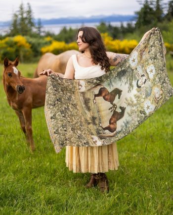 market of stars born to run scarf