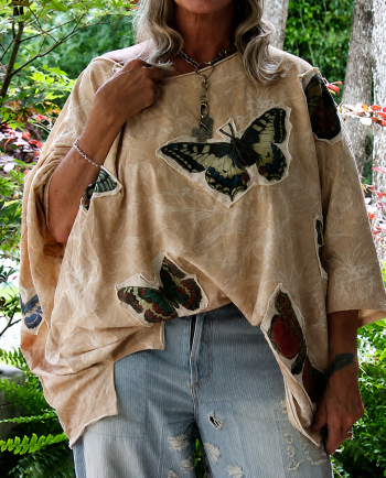 jaded gypsy tan flutter by be free top