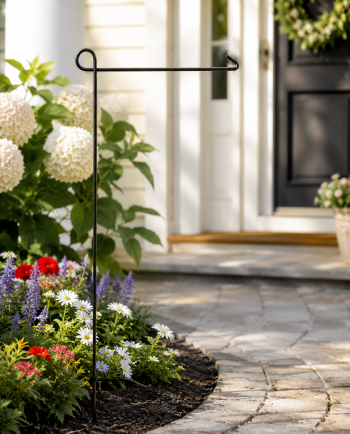 garden flag stand