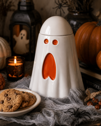 boo buddy iridescent cookie jar
