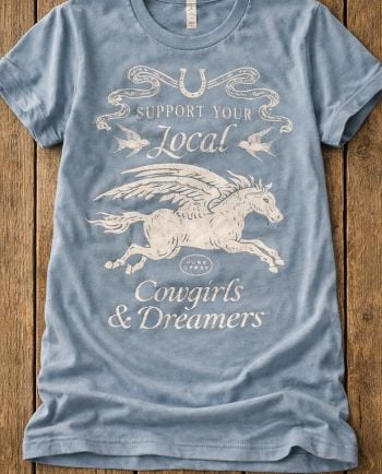 jg cowgirls & dreamers denim tee