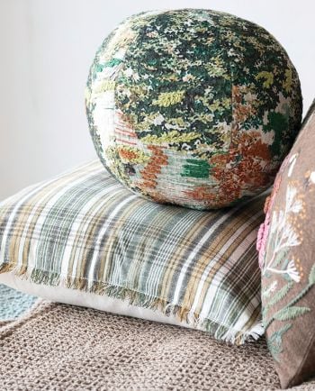 landscape orb pillow