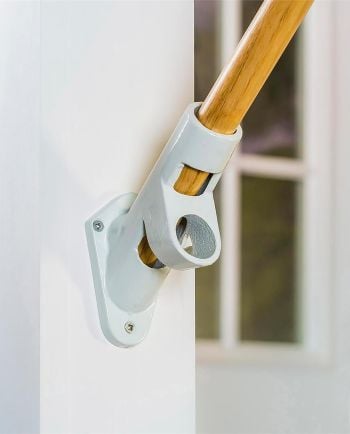 2-Position Cast Iron House Flag Bracket