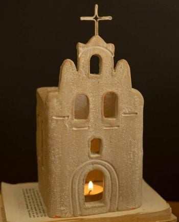 clay san antonio mission luminary