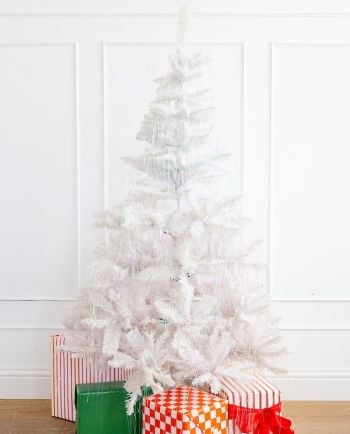 holographic tree tinsel