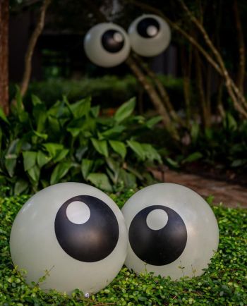 holiball inflatable google eye set