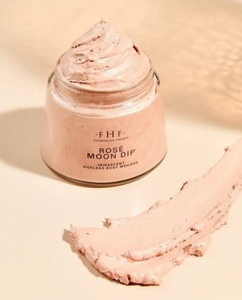 farmhouse fresh Rosé Moon Dip® Iridescent Ageless Body Mousse