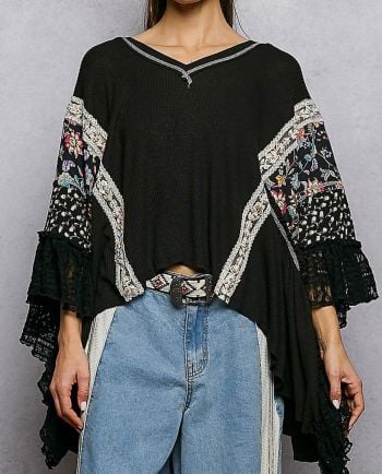 bohemian breeze ruffle top