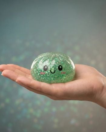 glitter squishy dumpling