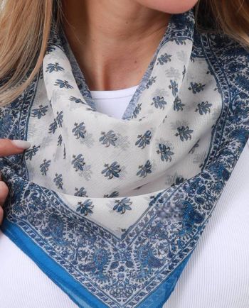 dusty blue darling bandana